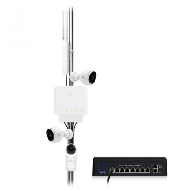Ubiquiti - UniFi USW-FLEX Gestionado L2 Gigabit Ethernet (10/100/1000) Energía sobre Ethernet (PoE) Blanco