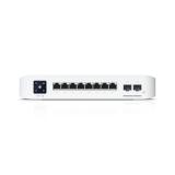 Ubiquiti - UniFi USW-PRO-8-POE switch Gestionado L2/L3 Gigabit Ethernet (10/100/1000) Energía sobre Ethernet (PoE) 1U Blanco