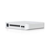 Ubiquiti - UniFi USW-PRO-8-POE switch Gestionado L2/L3 Gigabit Ethernet (10/100/1000) Energía sobre Ethernet (PoE) 1U Blanco