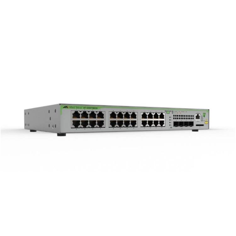 Allied Telesis - AT-GS970M/18PS-50 Gestionado L3 Gigabit Ethernet (10/100/1000) 1U Gris