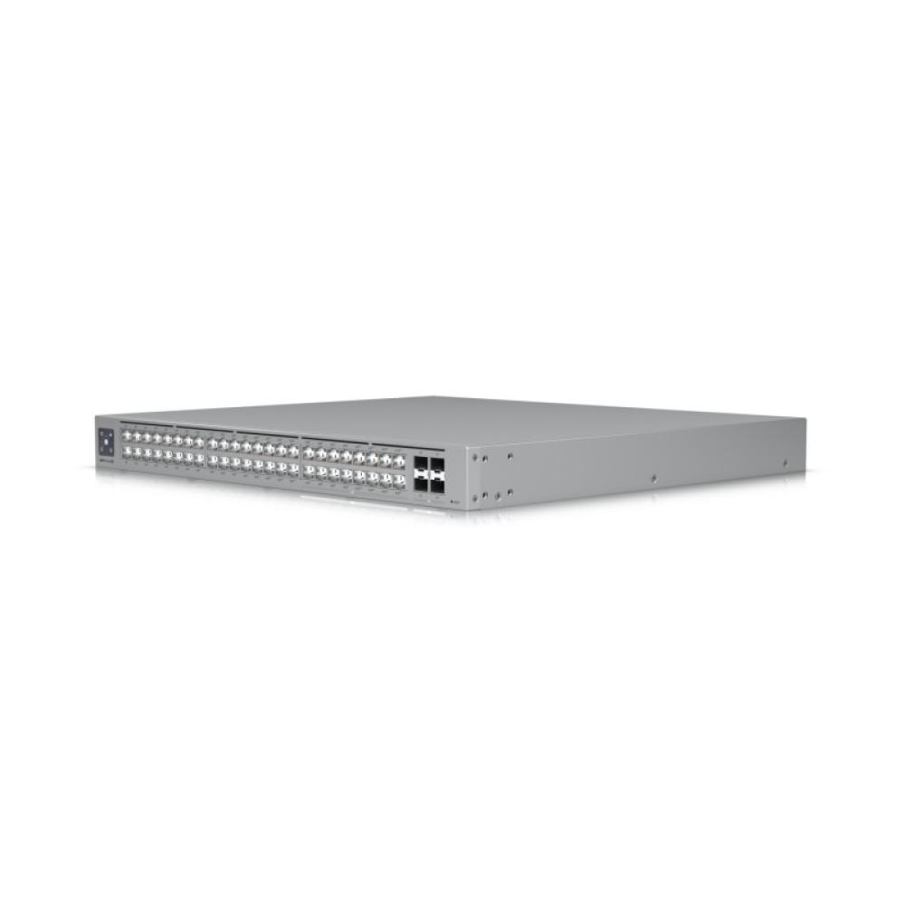 Ubiquiti - UniFi Pro Max 48 PoE Gestionado L3 Gigabit Ethernet (10/100/1000) Energía sobre Ethernet (PoE) 1U Gris