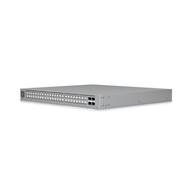 Ubiquiti - UniFi Pro Max 48 PoE Gestionado L3 Gigabit Ethernet (10/100/1000) Energía sobre Ethernet (PoE) 1U Gris