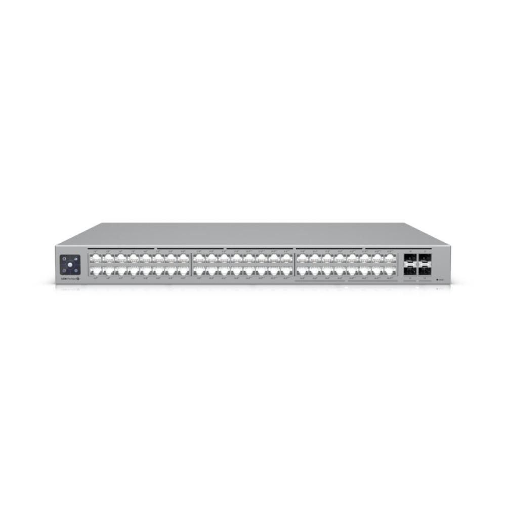 Ubiquiti - UniFi Pro Max 48 PoE Gestionado L3 Gigabit Ethernet (10/100/1000) Energía sobre Ethernet (PoE) 1U Gris