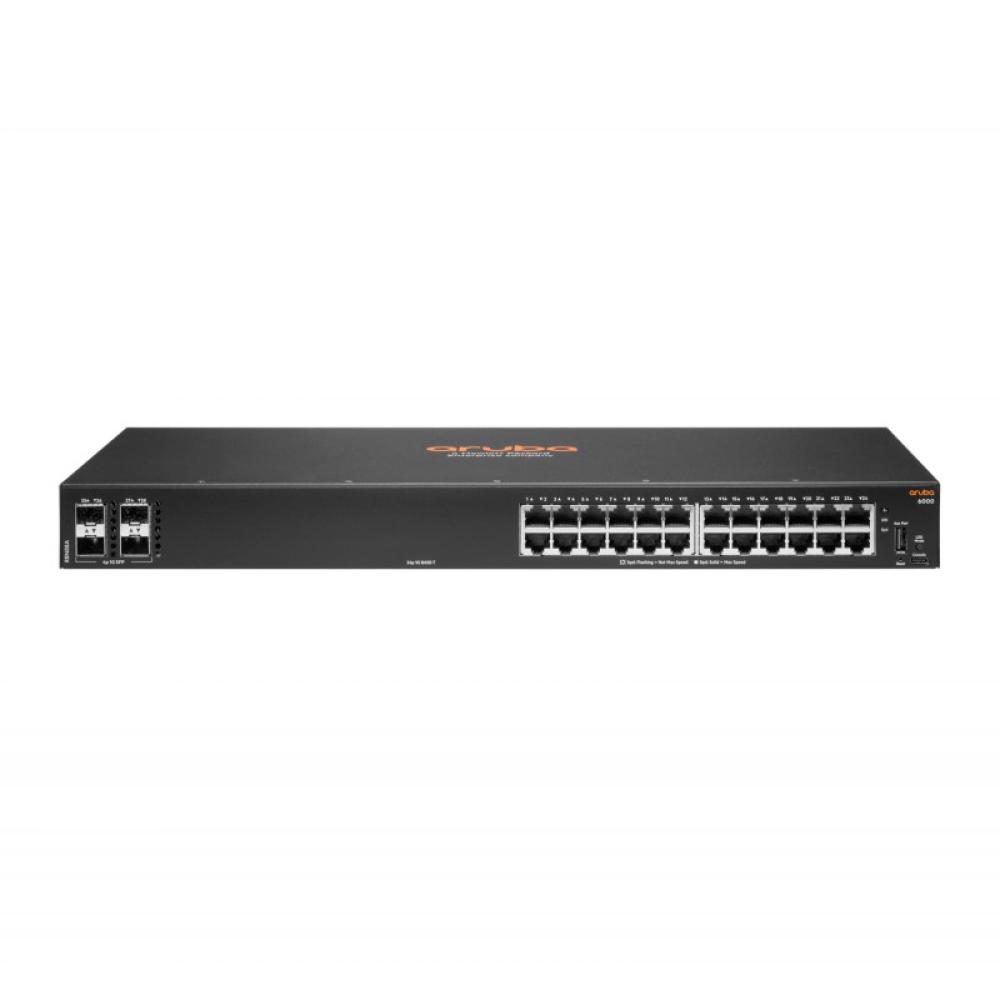 HPE - Aruba Networking 6000 24G 4SFP Gestionado L3 Gigabit Ethernet (10/100/1000) 1U