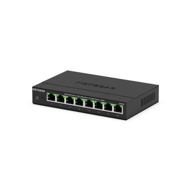 NETGEAR - MS308E No administrado 2.5G Ethernet (100/1000/2500) Negro