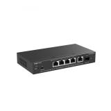 Ruijie Networks - RG-ES206MG-P switch Gestionado L2 2.5G Ethernet (100/1000/2500) Energía sobre Ethernet (PoE) Montaje en pared/