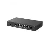 Ruijie Networks - RG-ES206MG-P switch Gestionado L2 2.5G Ethernet (100/1000/2500) Energía sobre Ethernet (PoE) Montaje en pared/