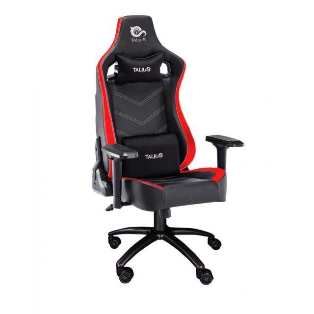 TALIUS - silla Vulture gaming negra/roja butterfly, base nylon, ruedas nylon