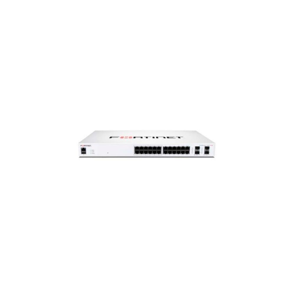 Fortinet - FS-124F-FPOE switch Energía sobre Ethernet (PoE) 1U Blanco