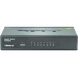 Trendnet - GREENnet No administrado Gigabit Ethernet (10/100/1000) Negro