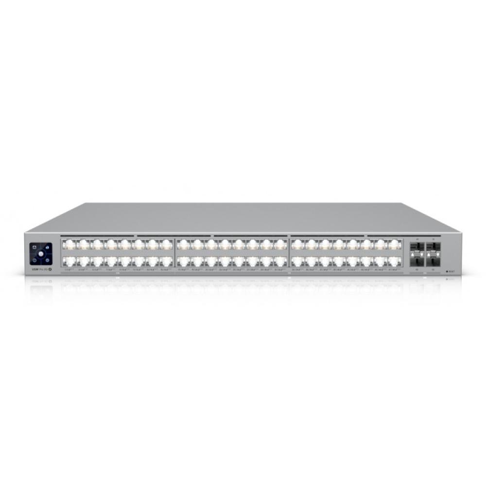 Ubiquiti - UniFi Pro XG 48 PoE Gestionado L3 10G Ethernet (100/1000/10000) Energía sobre Ethernet (PoE) 1U Gris
