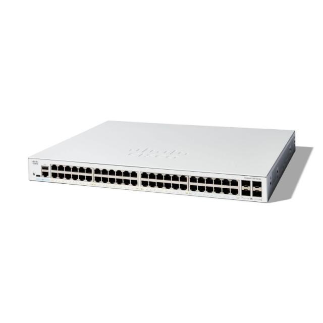 Cisco - C1300-48T-4X switch Gestionado L2/L3 Gigabit Ethernet (10/100/1000) Blanco
