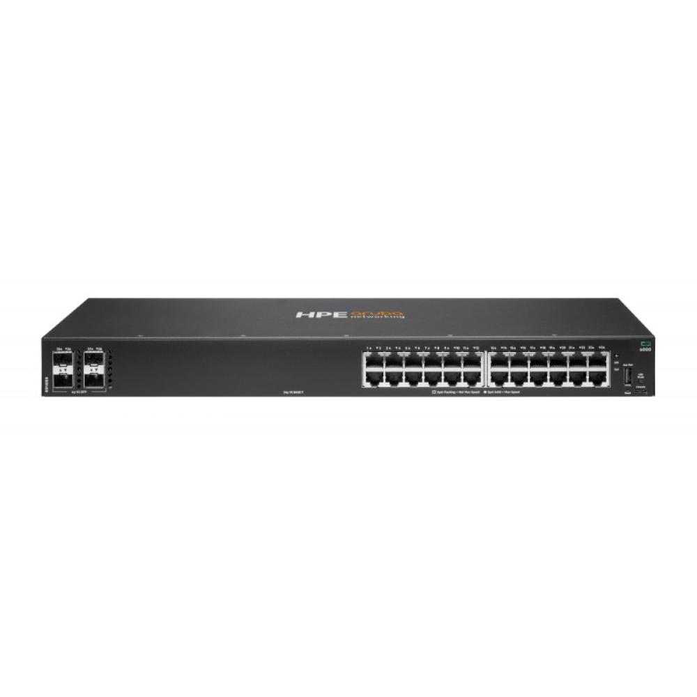 HPE - Aruba Networking CX 6000 24p 10M/100M/1G 4p SFP 1G Switch