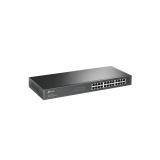TP-Link - TL-SG1024 No administrado Gigabit Ethernet (10/100/1000) 1U Negro