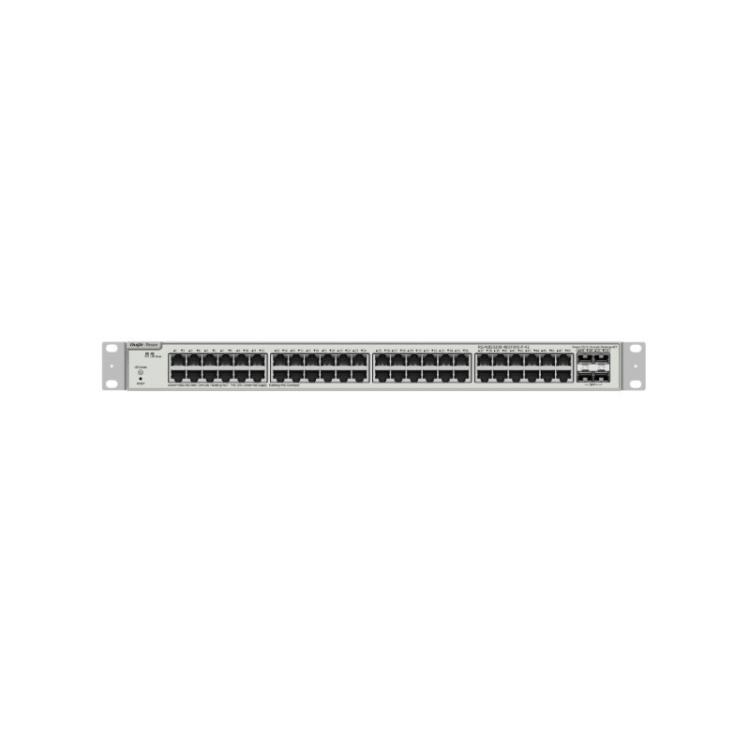Ruijie Networks - RG-NBS3200-48GT4XS-P-V2 switch Gestionado L2 Gigabit Ethernet (10/100/1000) Energía sobre Ethernet (PoE) Gris