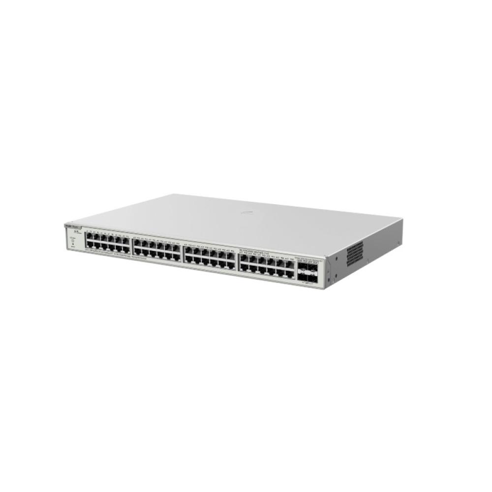 Ruijie Networks - RG-NBS3200-48GT4XS-P-V2 switch Gestionado L2 Gigabit Ethernet (10/100/1000) Energía sobre Ethernet (PoE) Gris