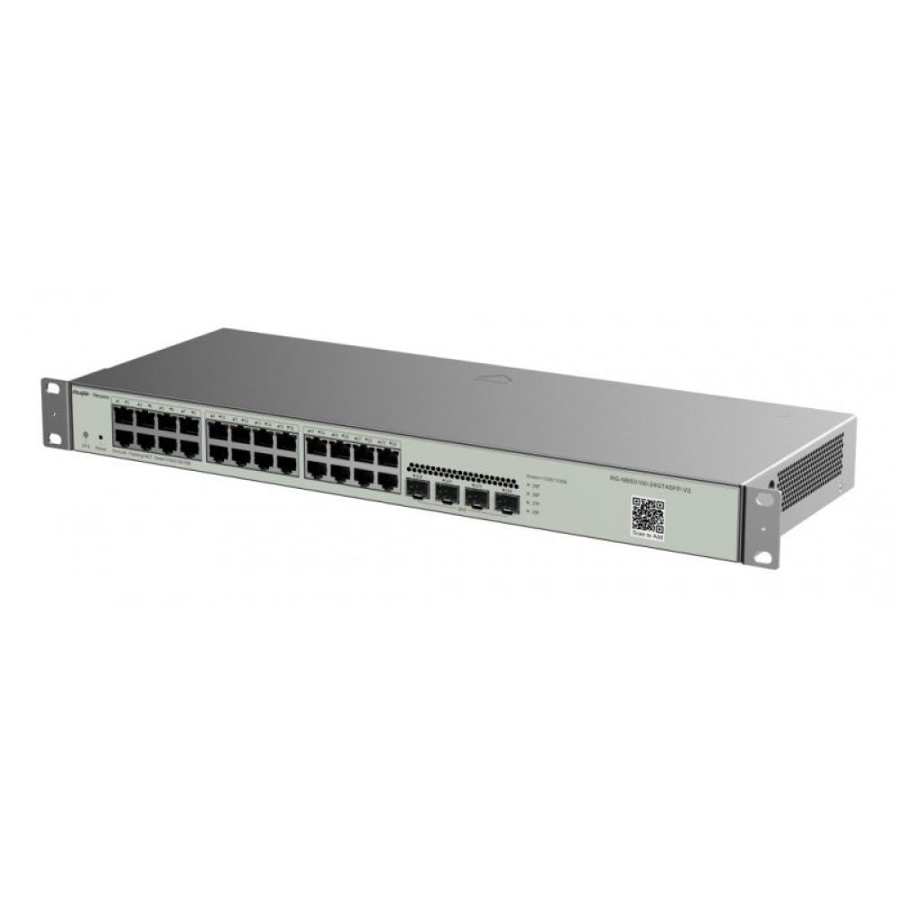 Ruijie Networks - RG-NBS3100-24GT4SFP-V2 switch Gestionado L2 Gigabit Ethernet (10/100/1000) Metálico