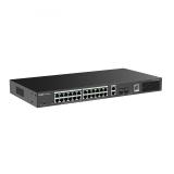 Ruijie Networks - RG-ES228GS-P switch Gestionado Gigabit Ethernet (10/100/1000) Energía sobre Ethernet (PoE) Negro