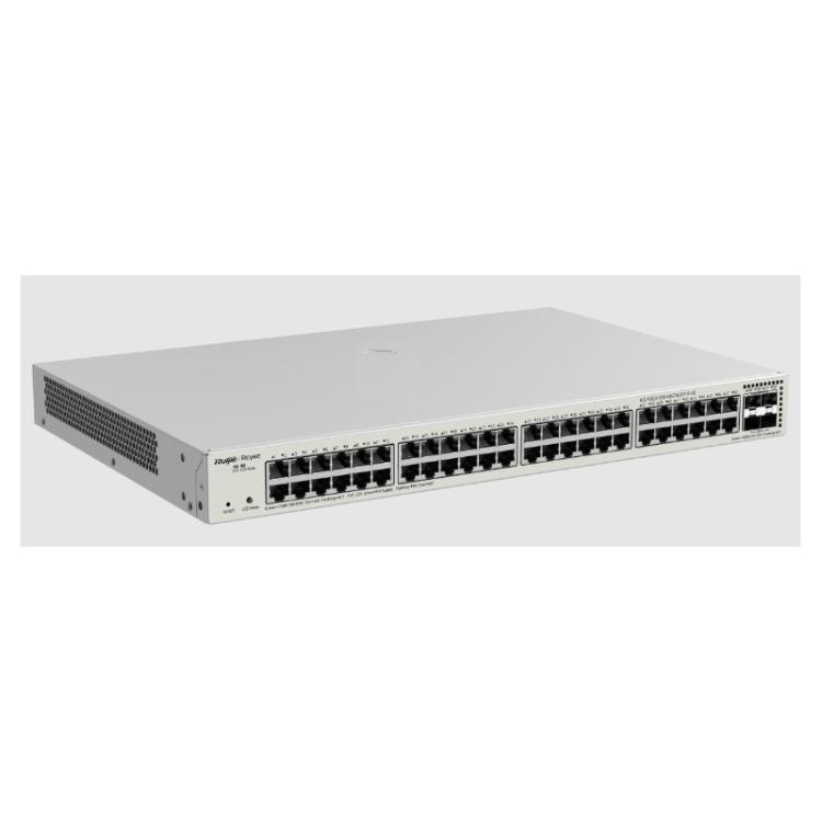 Ruijie Networks - RG-NBS3100-48GT4SFP-P-V2 switch Gestionado L2 Gigabit Ethernet (10/100/1000) Energía sobre Ethernet (PoE) Blan