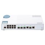 QNAP - QSW-M408-2C switch Gestionado L2 10G Ethernet (100/1000/10000) Blanco