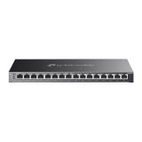 TP-Link - Omada SG2016P switch Gestionado L2/L2+ Gigabit Ethernet (10/100/1000) Energía sobre Ethernet (PoE) Negro