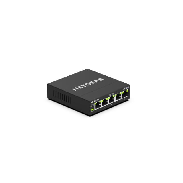 NETGEAR - GS305E Gestionado Gigabit Ethernet (10/100/1000) Negro