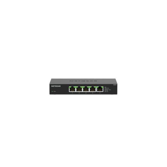NETGEAR - MS305-100EUS switch No administrado 2.5G Ethernet (100/1000/2500) Negro