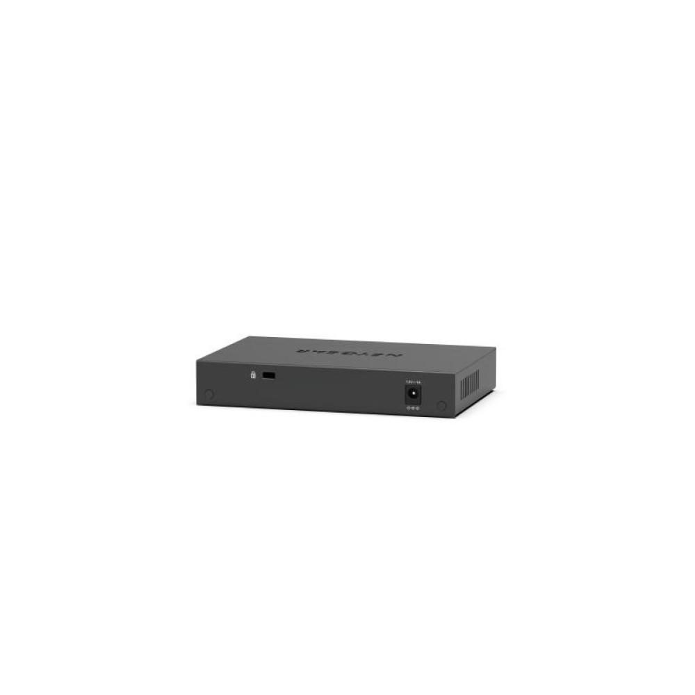 NETGEAR - MS305-100EUS switch No administrado 2.5G Ethernet (100/1000/2500) Negro