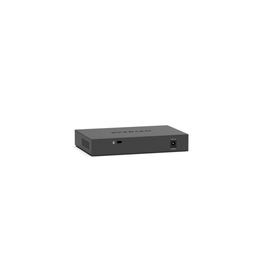 NETGEAR - MS305-100EUS switch No administrado 2.5G Ethernet (100/1000/2500) Negro
