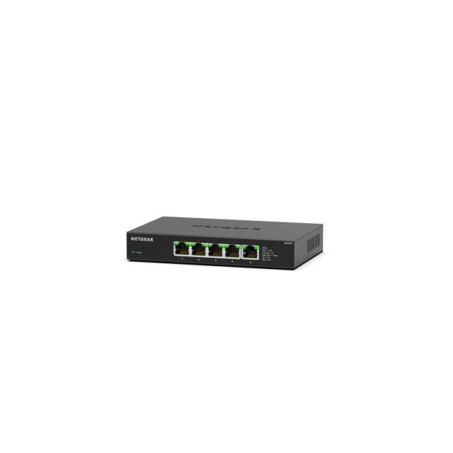 NETGEAR - MS305-100EUS switch No administrado 2.5G Ethernet (100/1000/2500) Negro
