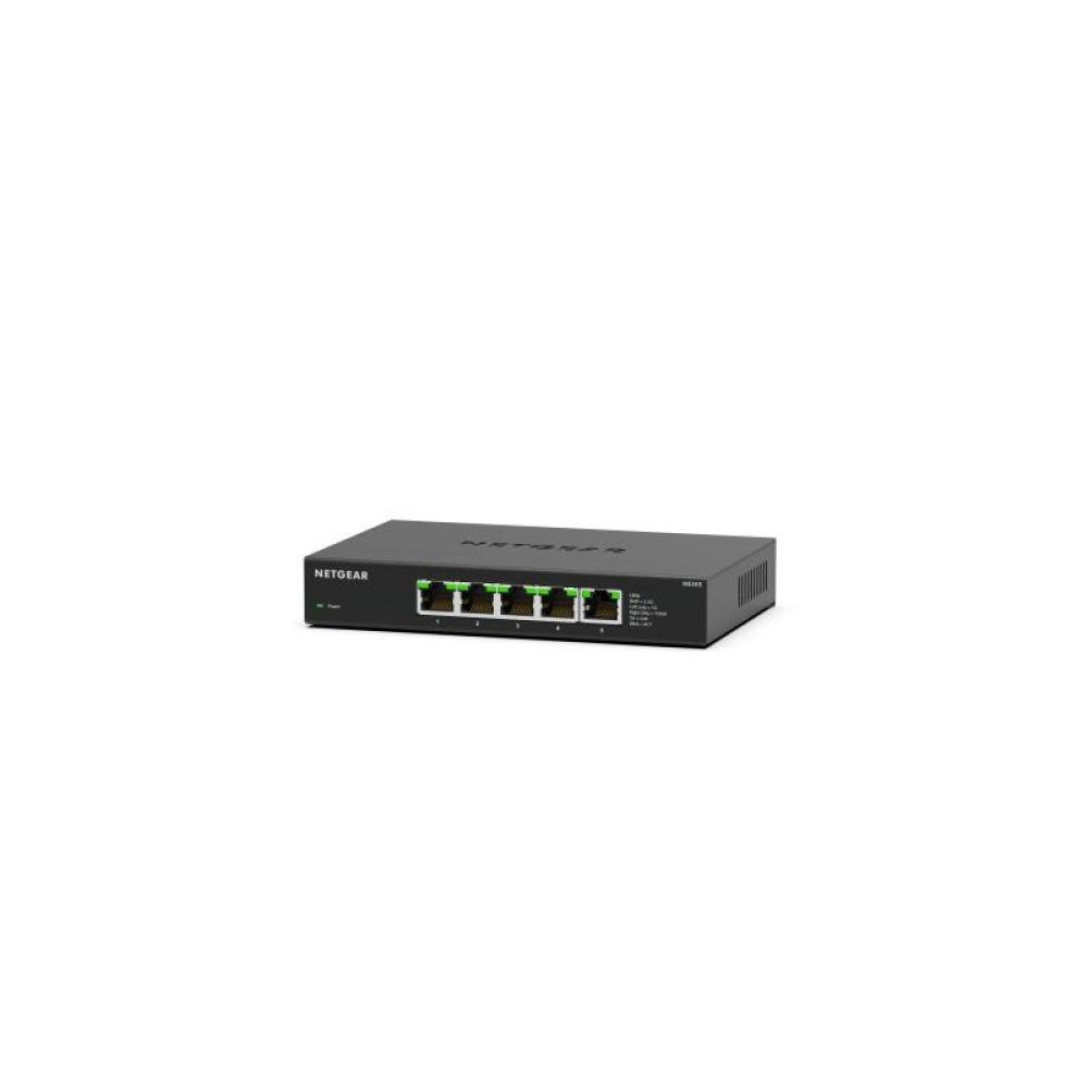 NETGEAR - MS305-100EUS switch No administrado 2.5G Ethernet (100/1000/2500) Negro