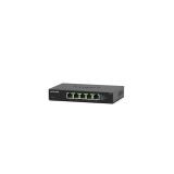 NETGEAR - MS305-100EUS switch No administrado 2.5G Ethernet (100/1000/2500) Negro