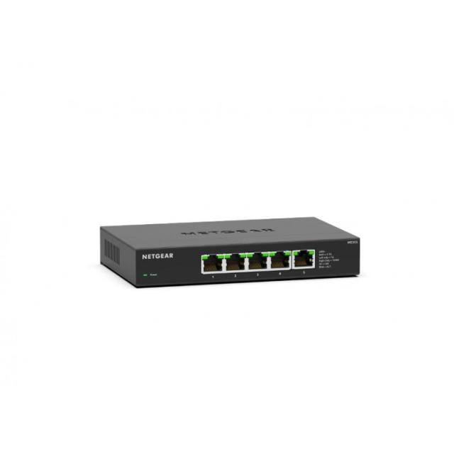 NETGEAR - MS305-100EUS switch No administrado 2.5G Ethernet (100/1000/2500) Negro