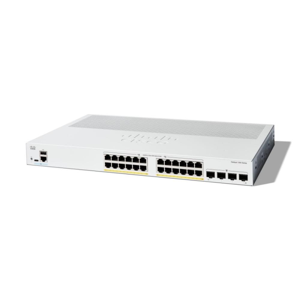 Cisco - Catalyst 1200 Gestionado L2 Gigabit Ethernet (10/100/1000) Energía sobre Ethernet (PoE) 1U Blanco