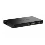 NETGEAR - GS324TPv2 Gestionado L2/L3 Gigabit Ethernet (10/100/1000) Energía sobre Ethernet (PoE) 1U Negro