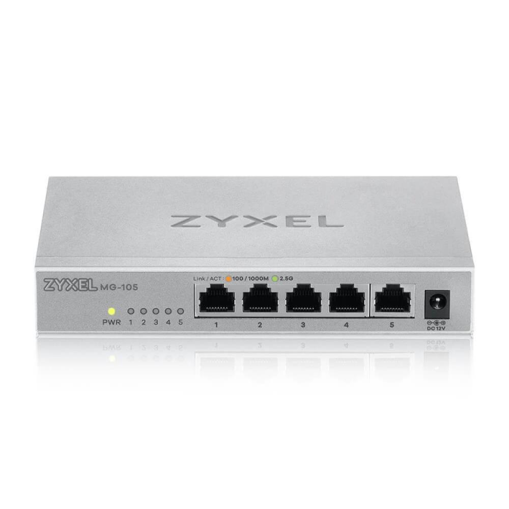 Zyxel - XMG-105 No administrado 2.5G Ethernet (100/1000/2500) Gris