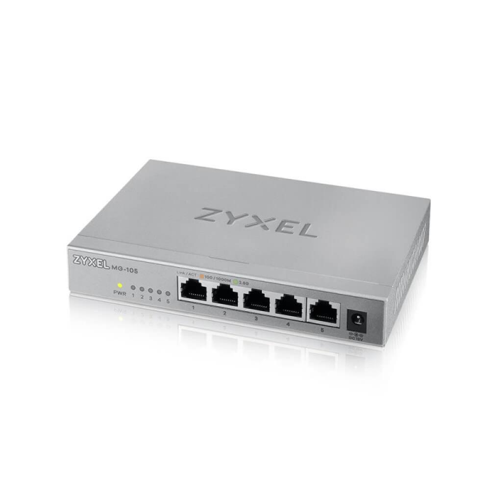 Zyxel - XMG-105 No administrado 2.5G Ethernet (100/1000/2500) Gris