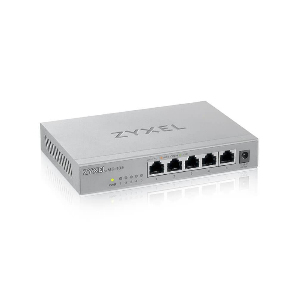 Zyxel - XMG-105 No administrado 2.5G Ethernet (100/1000/2500) Gris