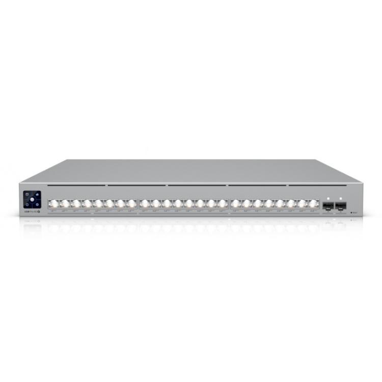 Ubiquiti - UniFi Pro XG 24 PoE Gestionado L2/L3 10G Ethernet (100/1000/10000) Energía sobre Ethernet (PoE) 1U Gris
