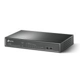 TP-Link - TL-SF1008LP switch No administrado Fast Ethernet (10/100) Energía sobre Ethernet (PoE) Negro