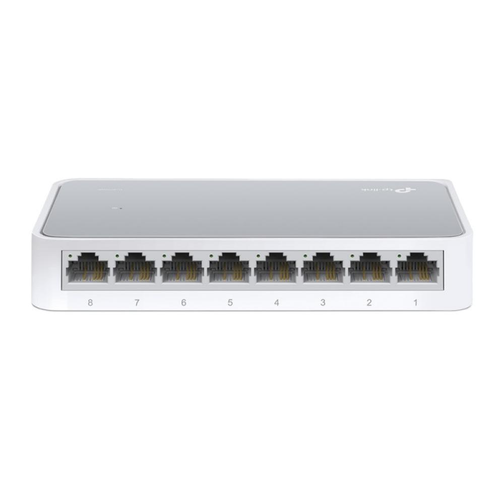 TP-Link - TL-SF1008D No administrado Fast Ethernet (10/100) Blanco - TL-SF1008D V11