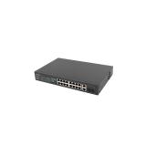 Lanberg - RSFE-16P-2C-250 switch No administrado Gigabit Ethernet (10/100/1000) Energía sobre Ethernet (PoE) 1U Negro