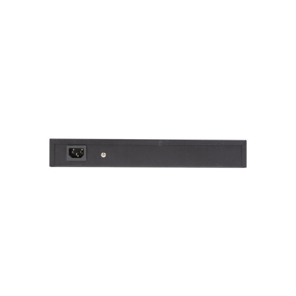 Lanberg - RSFE-16P-2C-250 switch No administrado Gigabit Ethernet (10/100/1000) Energía sobre Ethernet (PoE) 1U Negro