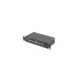 Lanberg - RSGE-16 switch No administrado Gigabit Ethernet (10/100/1000) 1U Negro