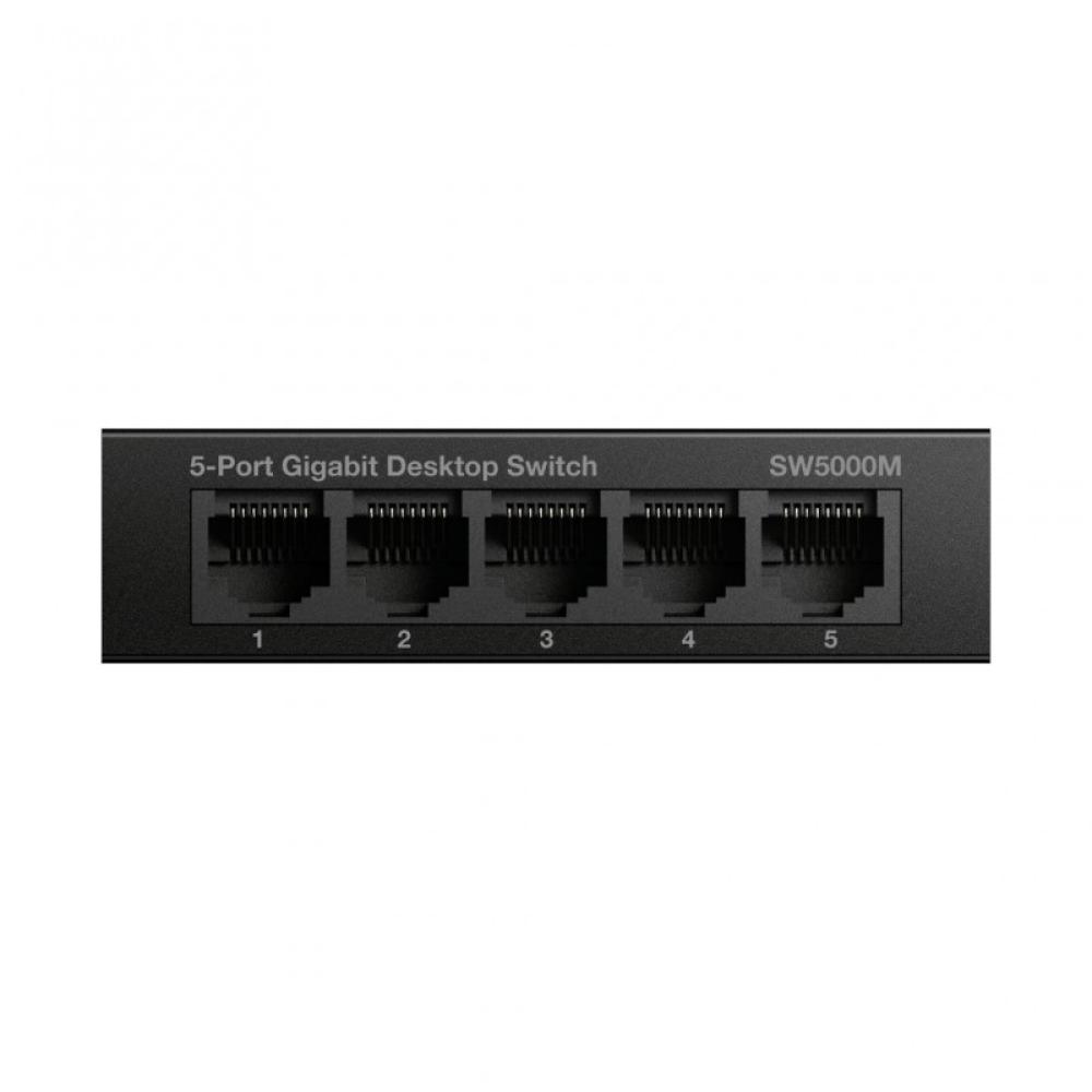 Strong - SW5000M switch Gigabit Ethernet (10/100/1000) Negro