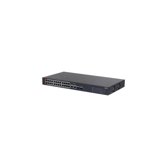 Dahua Technology - DH-CS4226-24ET-240 switch Gestionado L2 Gigabit Ethernet (10/100/1000) Energía sobre Ethernet (PoE) Negro