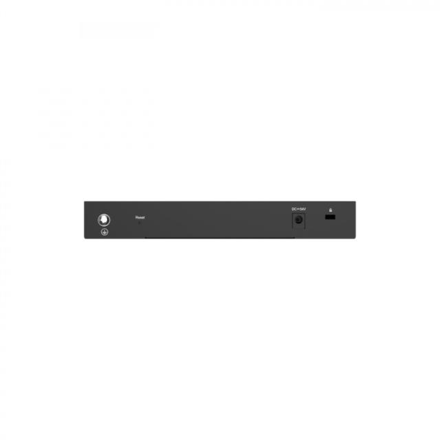 Ruijie Networks - RG-ES210GC-LP switch Gestionado L2 Gigabit Ethernet (10/100/1000) Energía sobre Ethernet (PoE) Negro