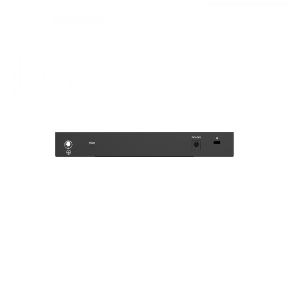 Ruijie Networks - RG-ES210GC-LP switch Gestionado L2 Gigabit Ethernet (10/100/1000) Energía sobre Ethernet (PoE) Negro