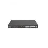 Ruijie Networks - RG-ES118S-LP switch No administrado Fast Ethernet (10/100) Energía sobre Ethernet (PoE) Negro