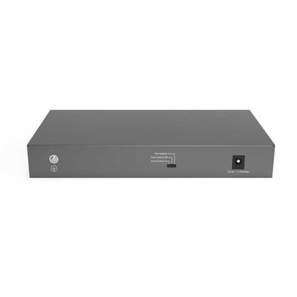 Ruijie Networks - RG-ES110D-P switch No administrado Fast Ethernet (10/100) Energía sobre Ethernet (PoE) Negro